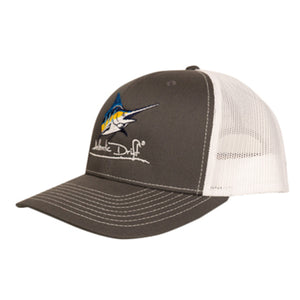 Marlin Logo - Trucker Hat - Atlantic Drift