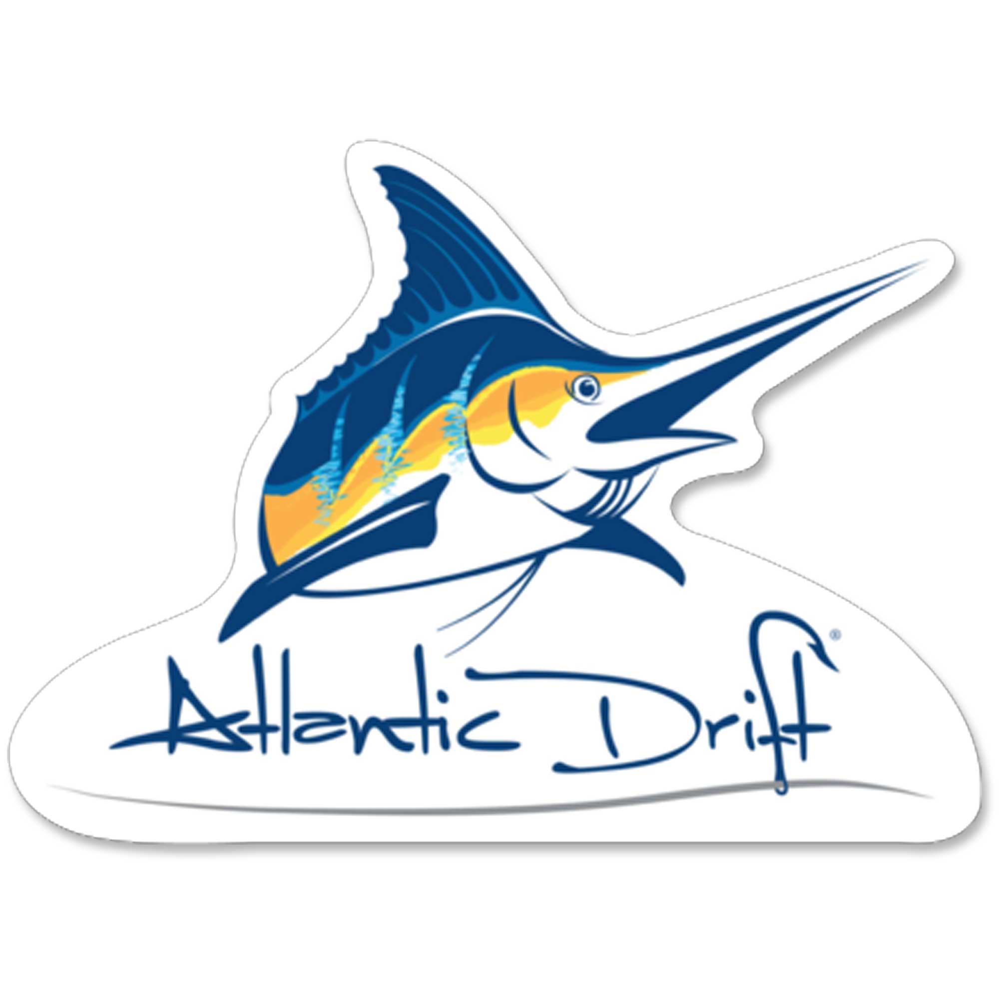 Atlantic Drift Logo Sticker/Window Decal - Atlantic Drift
