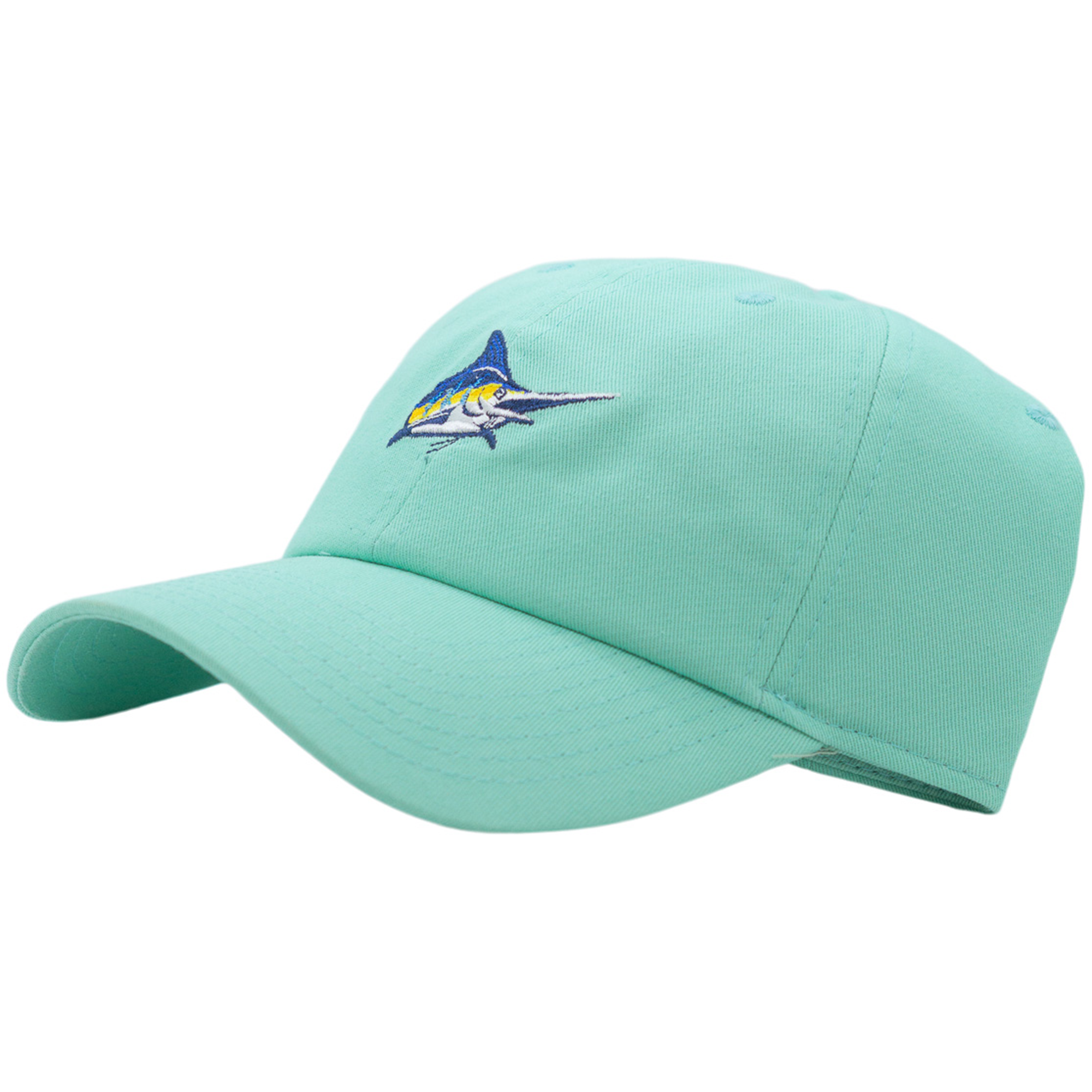 Mint Blue Marlin Hat - Atlantic Drift
