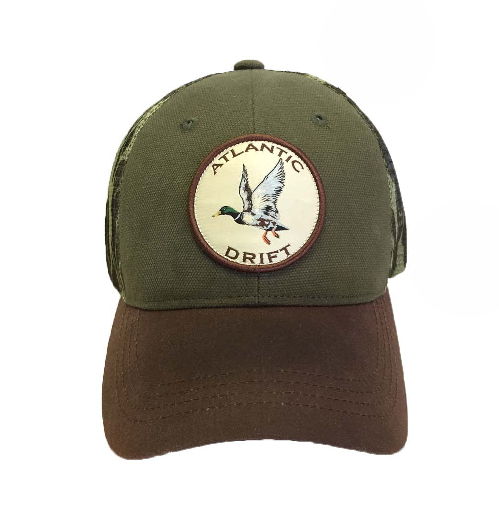 Old School Mallard Mesh Back - Atlantic Drift