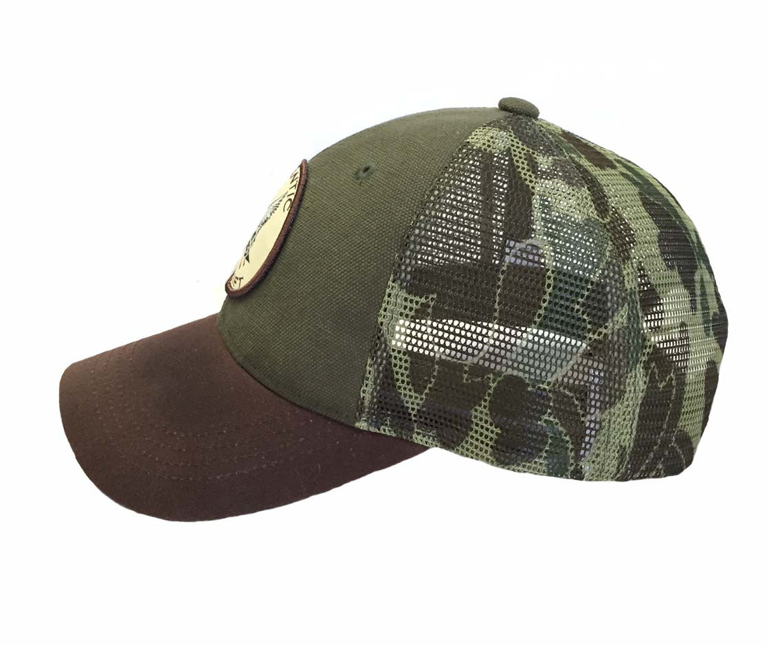 Old School Mallard Mesh Back - Atlantic Drift
