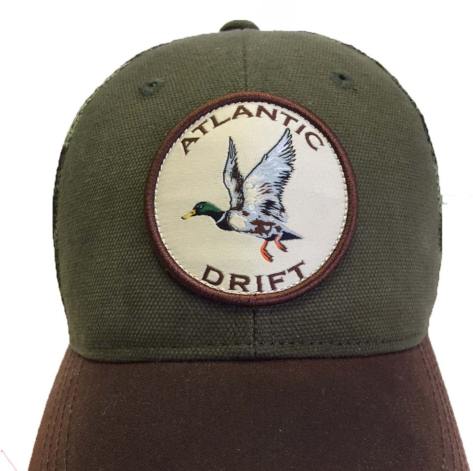 Old School Mallard Mesh Back - Atlantic Drift