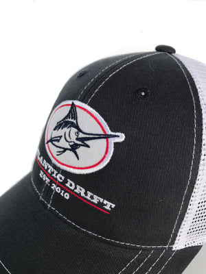 Outlaw Mesh-Back Hat - Navy/White - Atlantic Drift