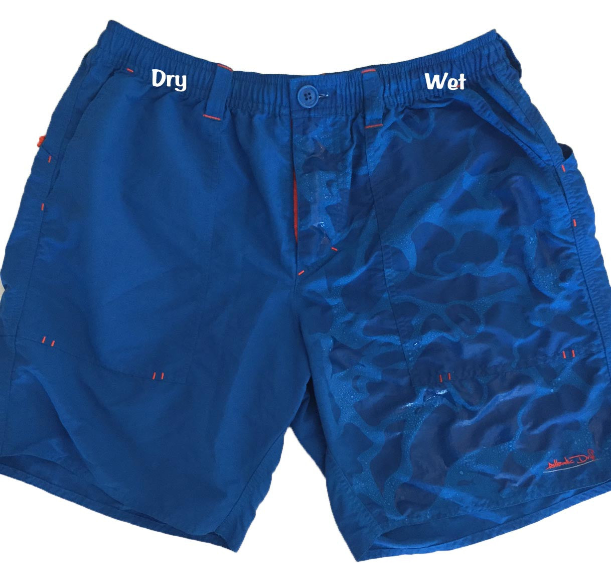 Blue Stoke Swim Trunks