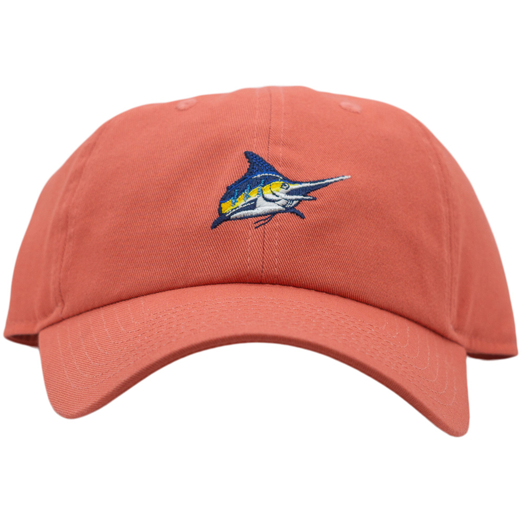 Blue Marlin Hat - Coral