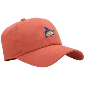 Blue Marlin Hat - Coral