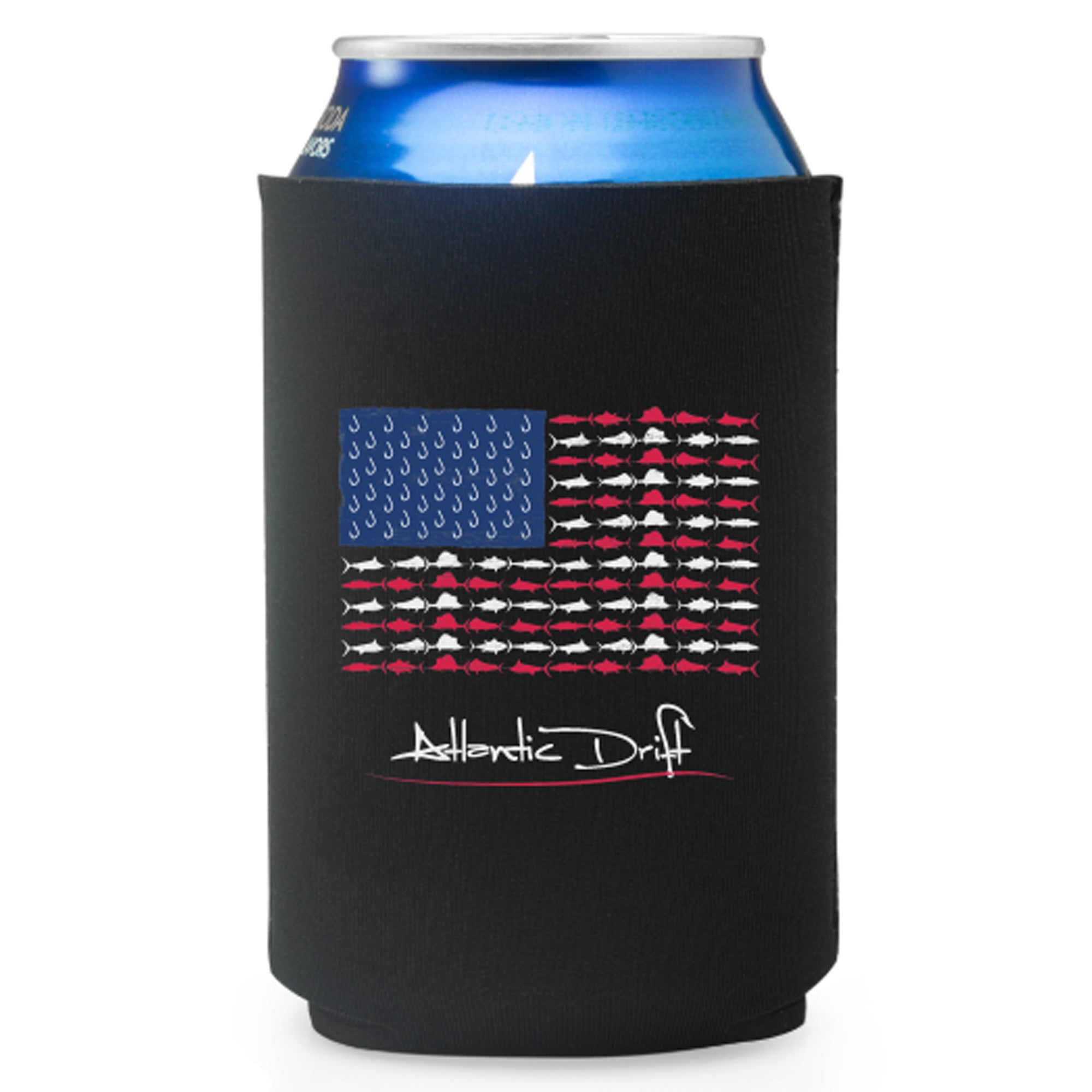 US Flag Koozie - Atlantic Drift