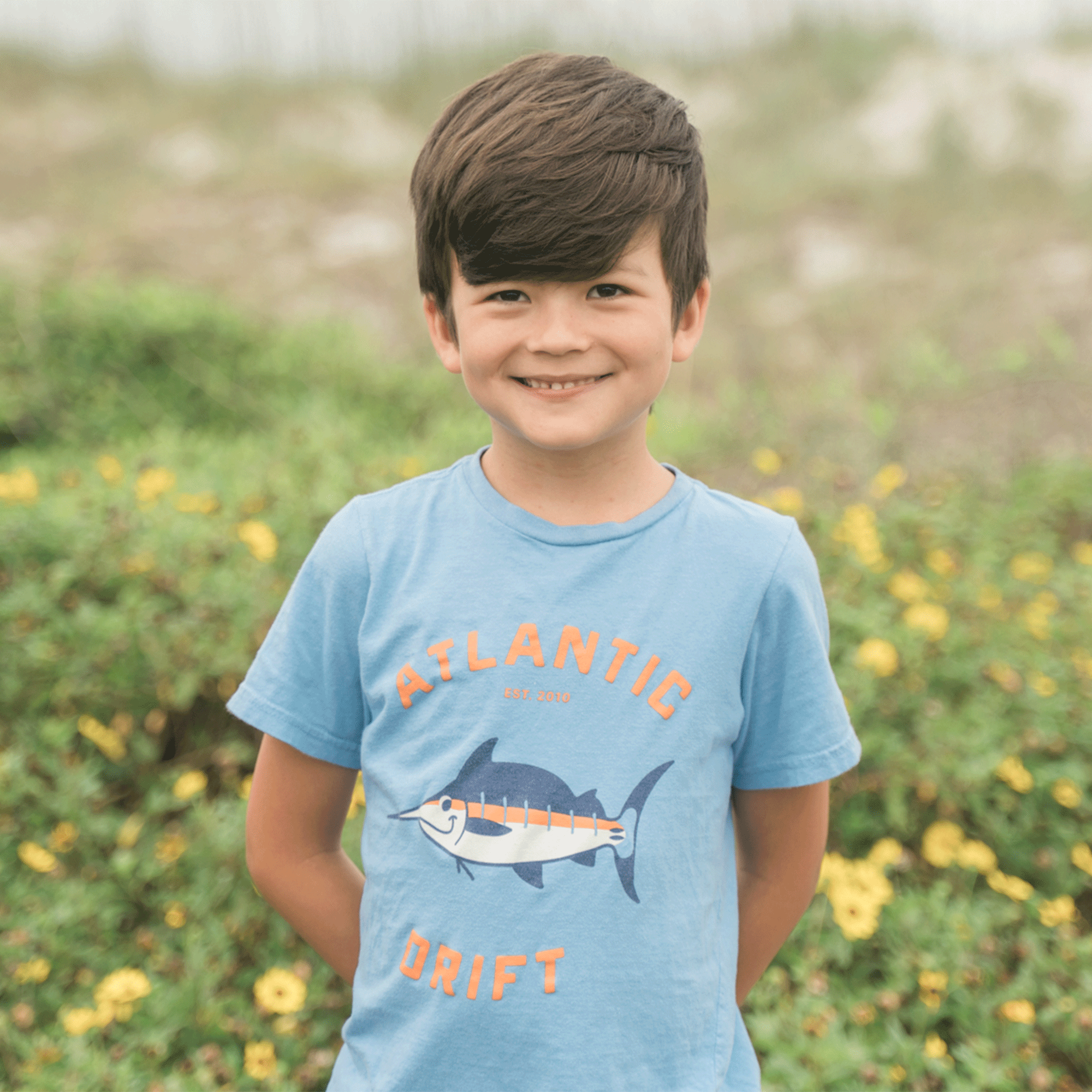 Kids Lil' Marlin Tee Youth Large