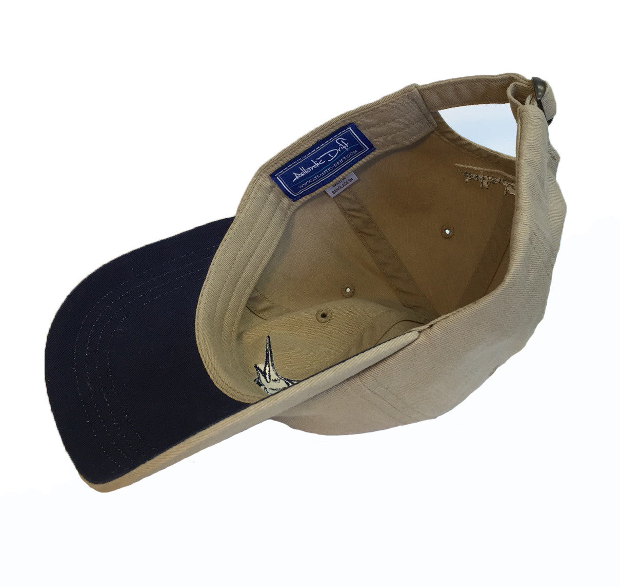 Khaki Twill AD Hat - Atlantic Drift