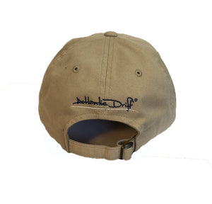 Khaki Twill AD Hat - Atlantic Drift